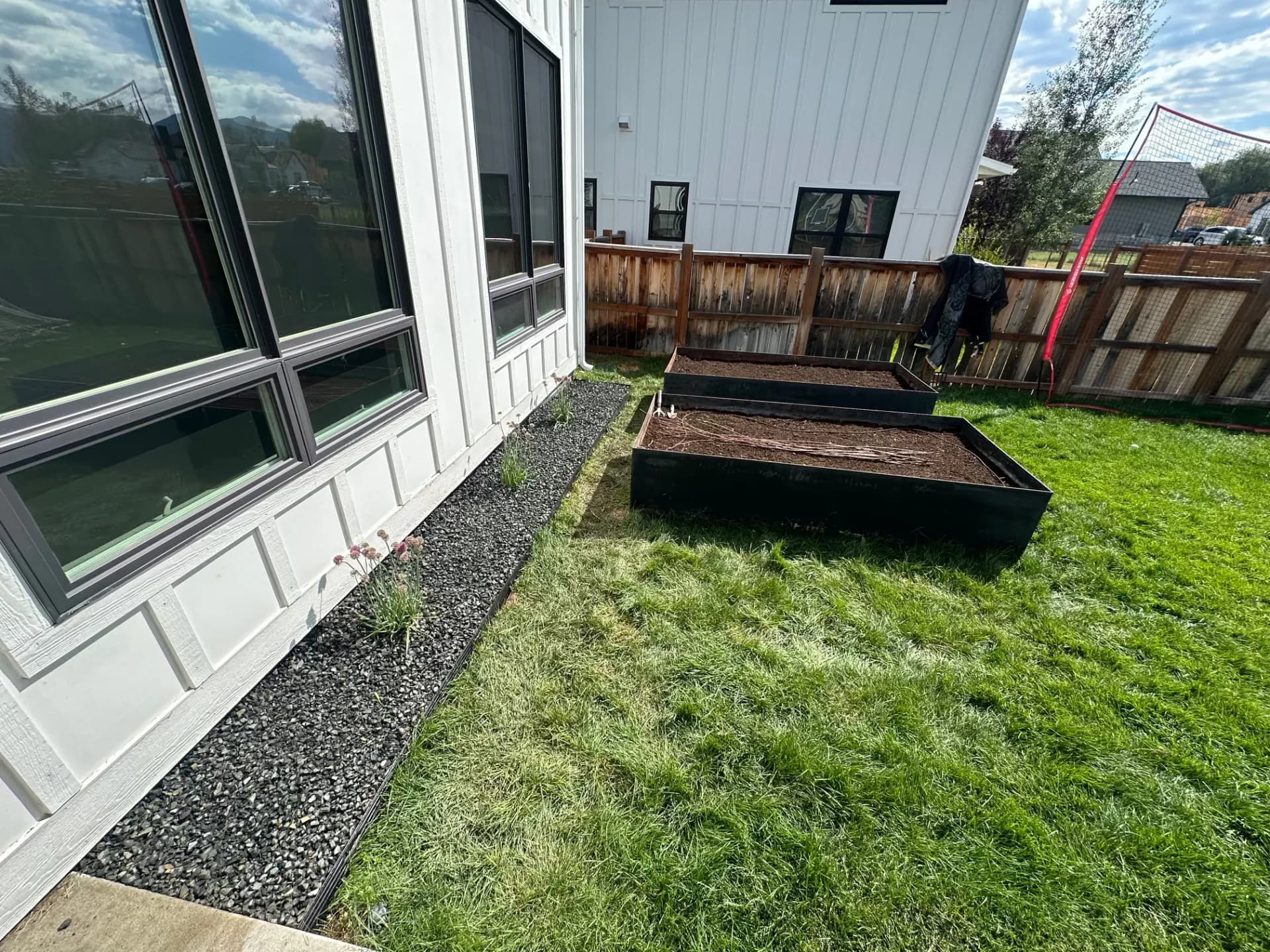 Gallery photos for Bed Remodel That Cleaned Up and Added Real Structure: Image #3