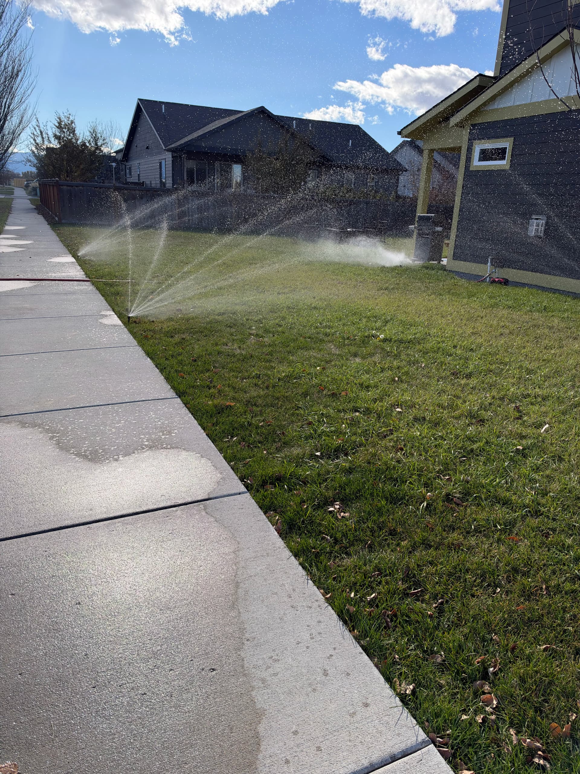 Gallery photos for Sprinkler Blowout Season Is Officially Wrapped Up: Image #1