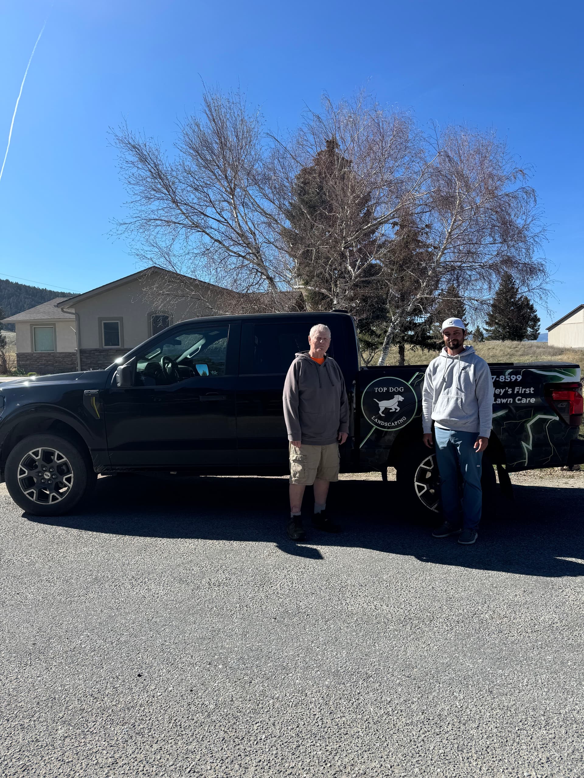 Irrigation System Install in Anaconda Earns a Signed Thank-You image
