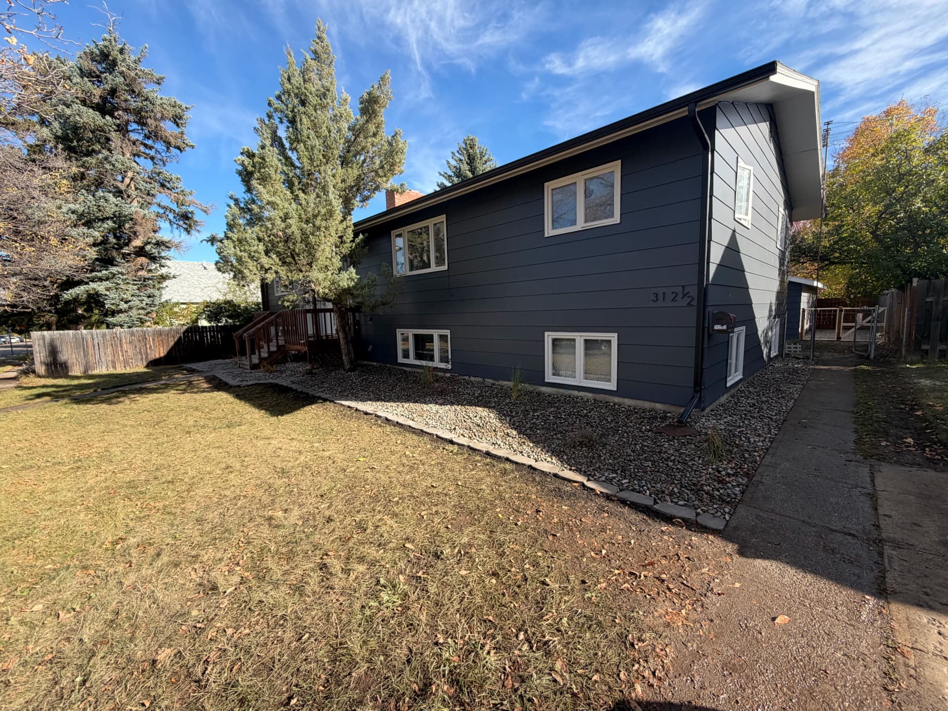 Gallery photos for Rock Beds, Paver Edging, and a Dog Run in Bozeman: Image #1