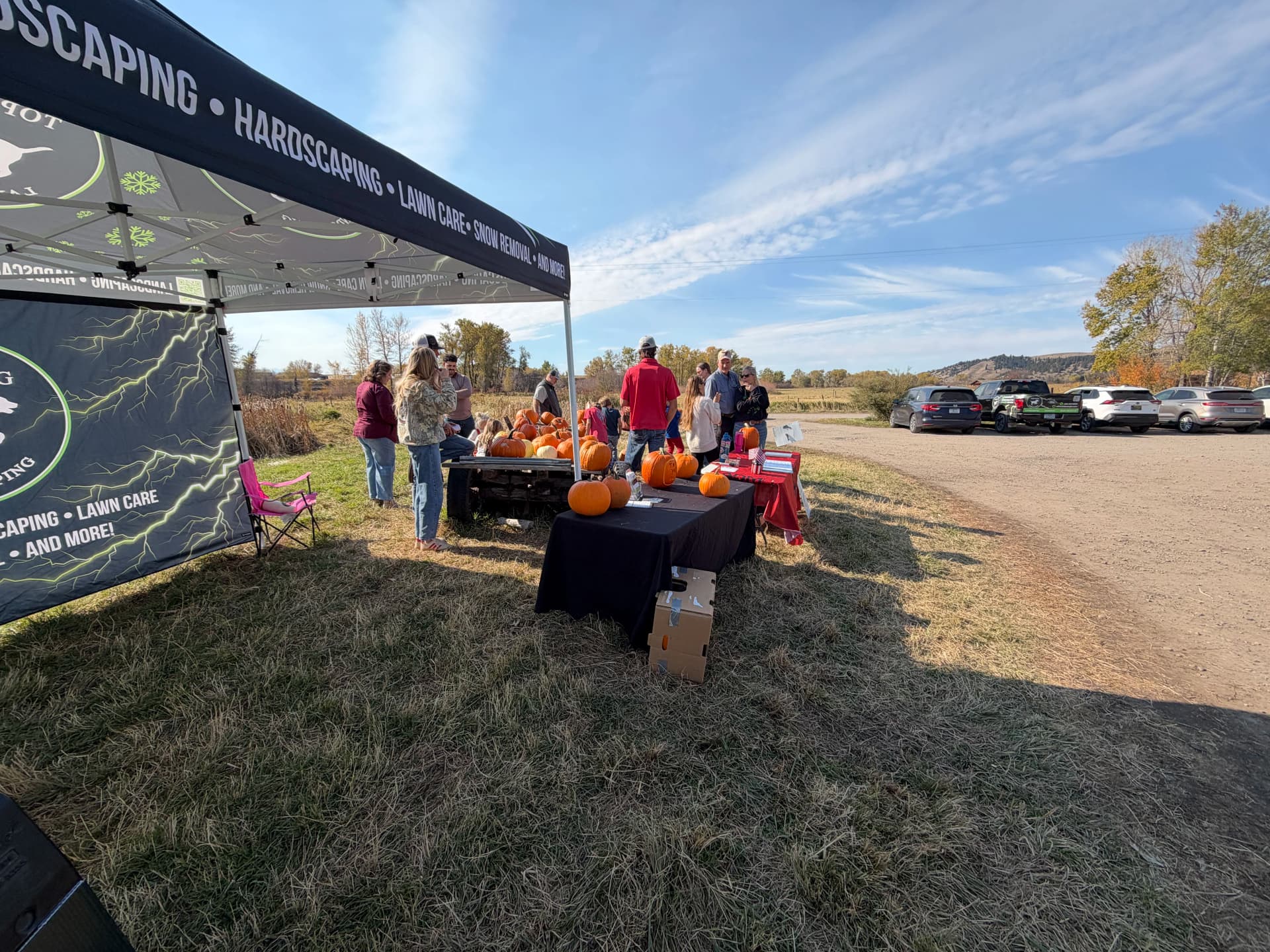 Gallery photos for Top Dog Landscaping Shows Up for the Community This Fall: Image #2